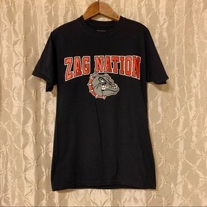 Champion Gonzaga Zag Nation Bulldog Tee Shirt